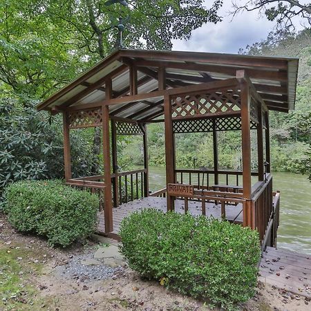 Heaven On The Toccoa Where You Will Enjoy The Sites And Sounds Of The Toccoa River Mineral Bluff Exterior foto