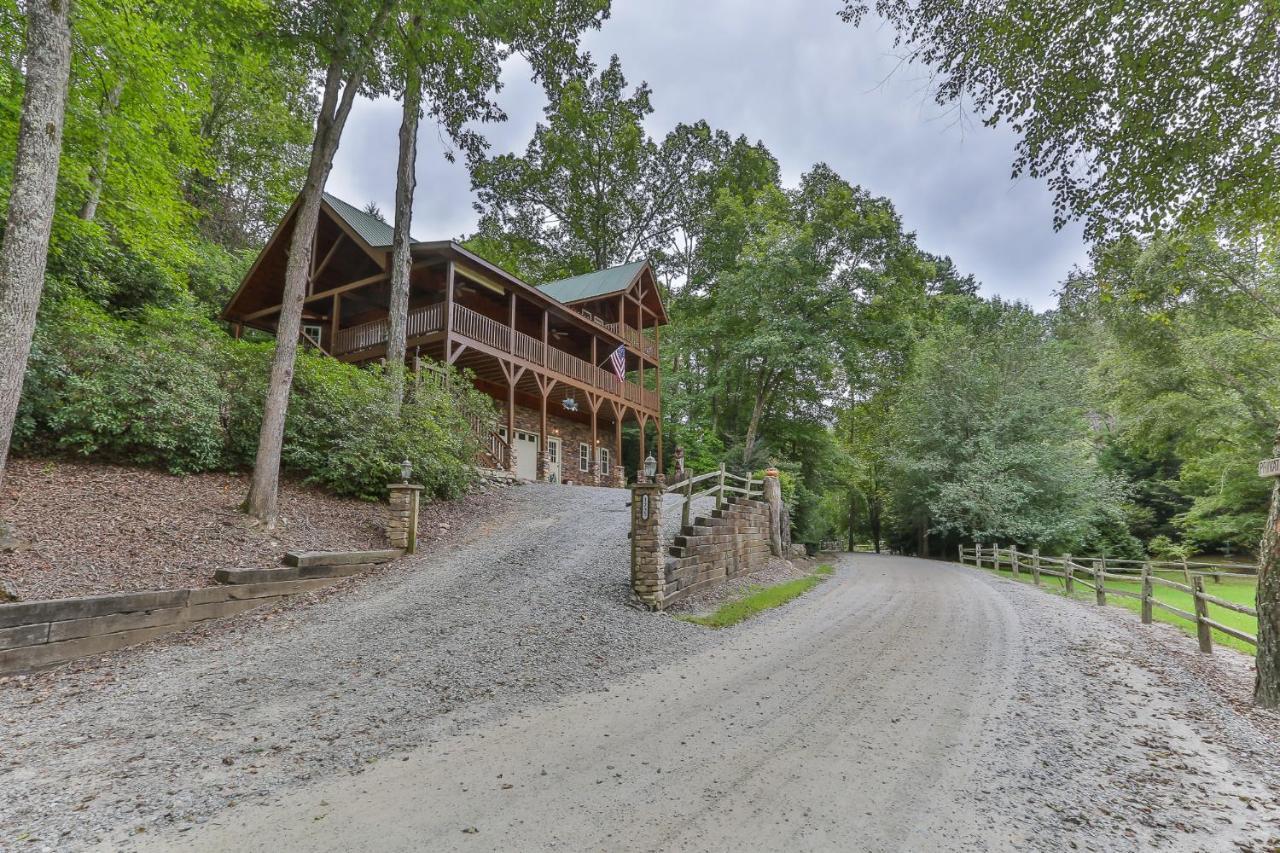 Heaven On The Toccoa Where You Will Enjoy The Sites And Sounds Of The Toccoa River Mineral Bluff Exterior foto