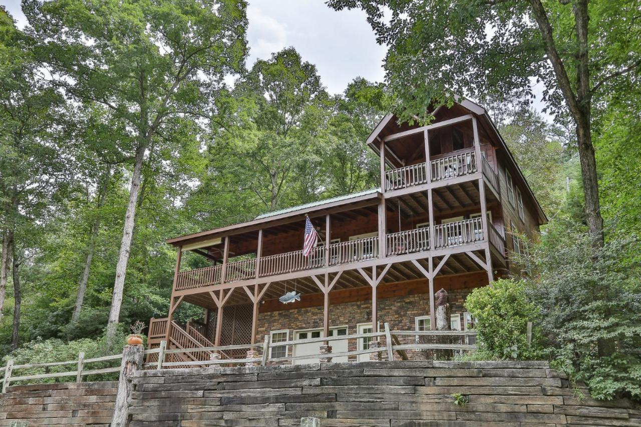 Heaven On The Toccoa Where You Will Enjoy The Sites And Sounds Of The Toccoa River Mineral Bluff Exterior foto